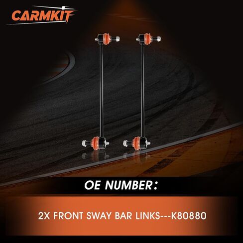 Sway Bar Links, Front Stabilizer End Links Compatible with Ford Escape & C-Max 2013-2018 Focus 2012-2018 Transit Connect 2015-2018 Mazda 3 2010-2013, Replace K80880-2Pcs in Saudi Arabia