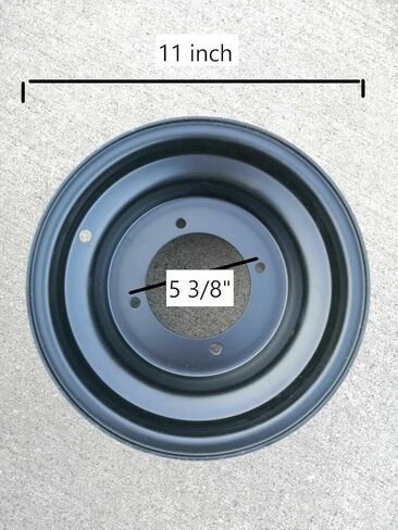 10" Rear Steel Wheel Rim fit for Kandi 150CC 250CC ATV GO KART DUNE BUGGY in Saudi Arabia
