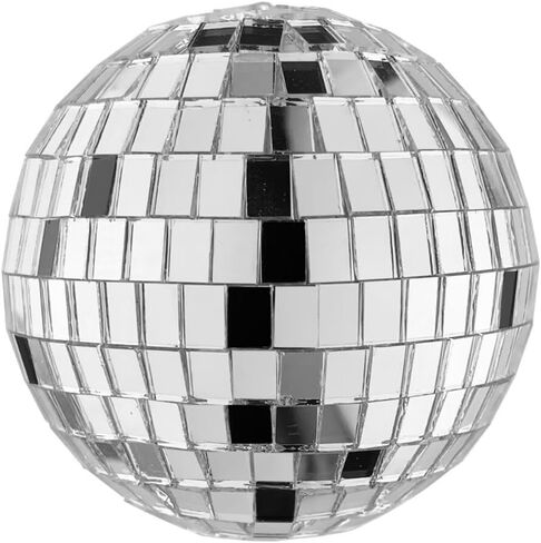 1 Pack 4" Inch Mirror Disco Ball Decorations 70s Themed Party Decoration for Disco Theme Party Ornament in Saudi Arabia