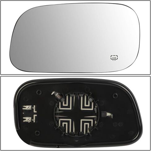Auto Dynasty 5136141AB OE Style Driver/Left Side Mirror Glass with Heated Compatible with Dodge Dakota Durango 05-10 in Kuwait