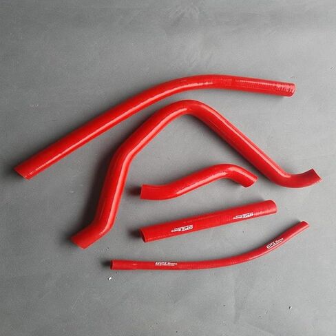 Red Silicone Radiator Hose For 2005-2010 Polaris Sportsman 700 800 EFI Twin EFI 2005 2006 2007 2008 2009 2010 in Kuwait