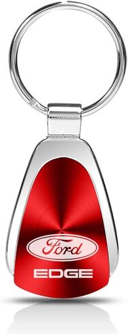 AU-TOMOTIVE GOLD Tear Drop Key Chain for Ford Edge (Red) in Kuwait