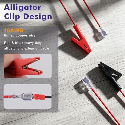 Fuse Popper HVAC Resettable Fuse Kit, 3 AMP 5 AMP Circuit Tester for Circuit Breaker, 50V DC & 125/250V AC, with 2 Alligator Clips & 10 Mini Blade Fuses in Saudi Arabia