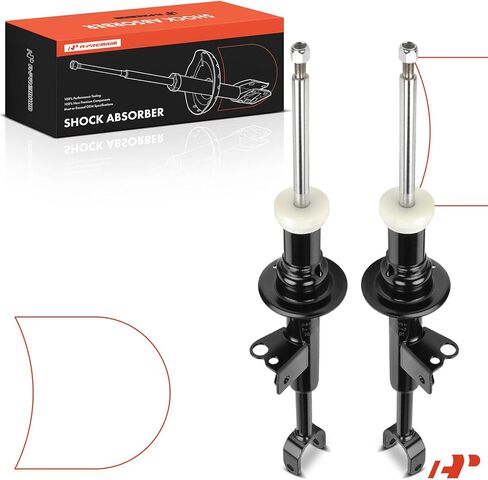 A-Premium Front Shock Absorber Strut Compatible with BMW G30 Series 530i, 540i, 2017-2023, 2-PC Set in Kuwait