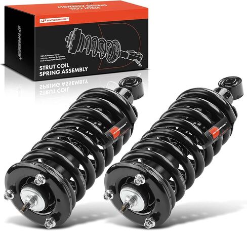 A-Premium Front Struts Compatible with [4WD] Nissan Armada 2008-2010/2014-2015 & Infiniti QX56 2008-2010 - 2x Replacement Suspension Complete Strut Assembly Shock with Coil Spring in Kuwait