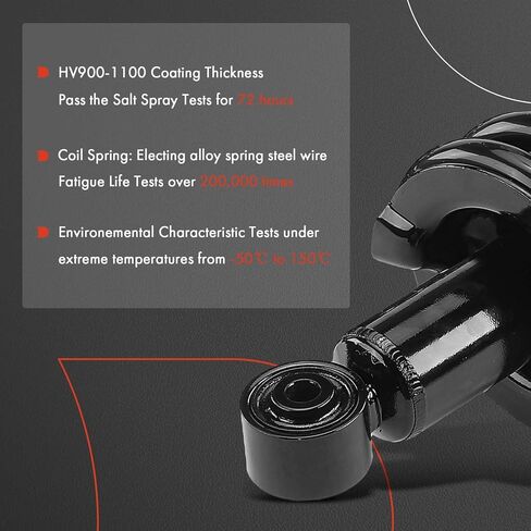 A-Premium Front Struts Compatible with [4WD] Nissan Armada 2008-2010/2014-2015 & Infiniti QX56 2008-2010 - 2x Replacement Suspension Complete Strut Assembly Shock with Coil Spring in Kuwait