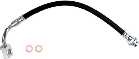 4X Brake Hose Brake Line Replacement Brake Hydraulic Hose - Front and Rear for Chevrolet Impala 2011-2013 for Chevy Impala 2011-2013 for Chevrolet Impala Limited 2014-2016 Replace # 150.62453 in Kuwait