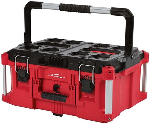 Suitable for Milwaukee 48-22-8425 10 lb (about 45.4 kg) polymer packaging large toolbox length 22 inches (about 56.1 cm). WIDTH 16.3 INCHES (APPROX. 40.9 CM), HEIGHT 11.5 INCHES (APPROX. 2 in Saudi Arabia