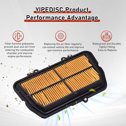 6501 Air Filter T2200557 Fit for Triumph Tiger 800 2011-2016 for Tiger 800 XC/XCA/XCX 2011-2017 for Tiger 800 XR/XRT/XRX 2015-2017 for Tiger 800 XR/XRX/XRT/XCX/XCA 2019-2020 in Kuwait