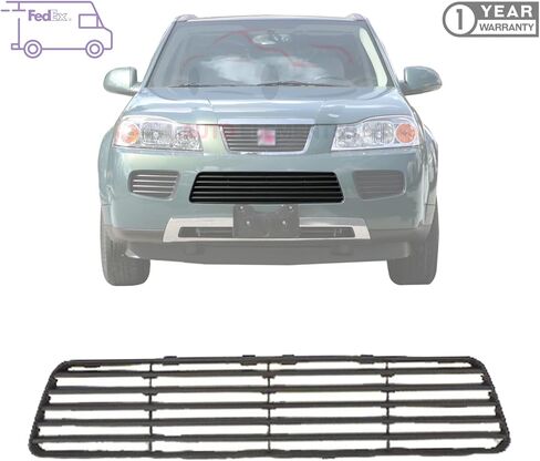 Front Bumper Lower Grille Black For 2006-2007 Saturn Vue Direct Replacement in Kuwait