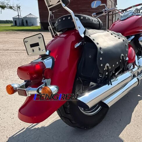 Red Tail Light Lens Cover Only for 01-05 Suzuki VL800 Intruder Volusia, 98-04 VL1500 Intruder, 05-09 Boulevard C90 C90T, 05-10 C50 C80 motorcycle Replacement Brake Light Lens in Kuwait
