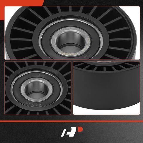 A-Premium Belt Idler Pulley Compatible with Ford F-150, F-250, F-350 F-450 F-550 Super Duty, Expedition, E-150 E-250 E-350 Econoline, Excursion & Lincoln & Starcraft Bus & Mercury in Kuwait