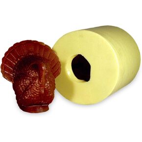 Mann Lake Turkey Candle Mold, Reusable Rubber Mold for Thanksgiving, Durable Turkey-Shaped Rubber Mold for DIY Wax Candle Making, Ideal for Fall Decor, Crafts, and Handmade Gifts in Saudi Arabia