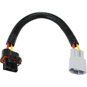 Alternator Conversion Lead - Fits Delco 10SI 12SI 15SI to CS130 CS144 - With Resistor - Replaces PT2145，12102921, 110-12055, 500-12036 in Saudi Arabia