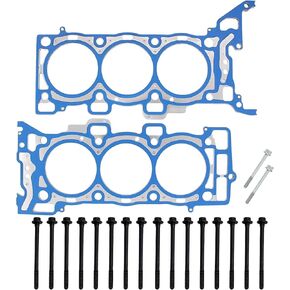 LS3 3-Layer Cylinder Head Gaskets with Head Bolts Kit Fit for Cadillac ATS CTS Buick Enclave LaCrosse Chevy Equinox Traverse GMC Acadia Pontiac Saturn 3.6 V6 DOHC LFX LY7 LLT Like 26377PT in Kuwait