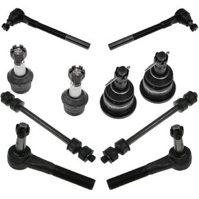 10pc Kit Ball Joint Tie Rod Sway Bar Left Right for Dodge for Ram 2500/3500 1994-1999 2WD in Saudi Arabia