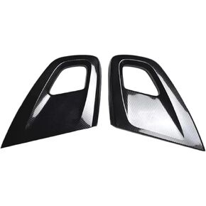 Carbon Fiber Car Door Armrest Panel Trim Cover Inside Door Grip Handle, Compatible for Hyundai Veloster 2011-2016 in Saudi Arabia