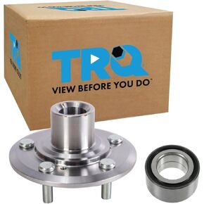 TRQ Front Wheel Bearing and Hub Assembly Kit 2 Piece Compatible with 2007-09 Acura RDX 2010-12, SH-AWD 2013-18 RDX AWD 2007-11 Honda CR-V 4WD 2012-17 CR-V AWD in Kuwait