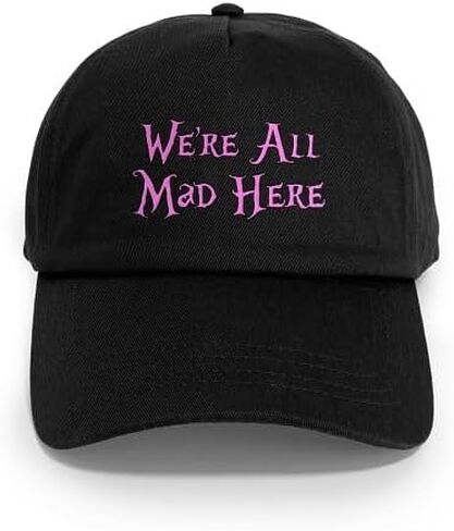 CafePress We're All Mad Here Alice Cap Adjustable Baseball Cap in Saudi Arabia