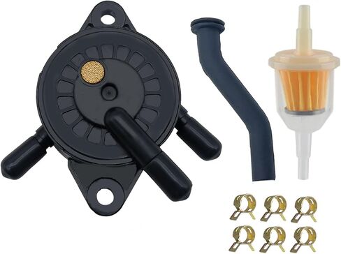 مضخة الوقود مع خرطوم فراغ وفلتر مناسب لبريغز وستراتون كوهلر 17HP-25HP شبل كاديت ميكوني جون ديري كاواساكي ياماها عربة الغولف جزازة العشب محرك صغير 808492 808656 in Kuwait