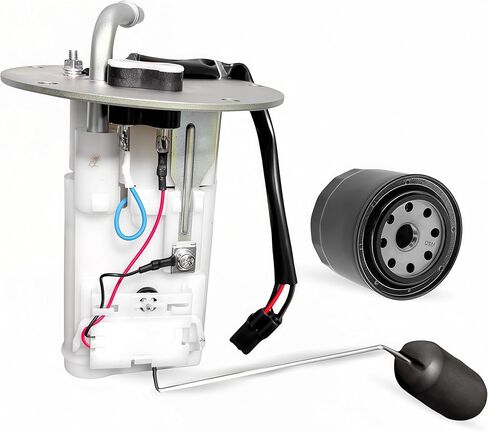 49040-0713 Fuel Pump Assembly w/Oil Filter Compatible with 2013 2014 2015 2016 2017 Kawasaki Ninja 300 EX300 / EX300A / ABS/SE/KRT Edition Replace # UC-T35BKU51 490400713 in Saudi Arabia