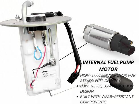 49040-0713 Fuel Pump Assembly w/Oil Filter Compatible with 2013 2014 2015 2016 2017 Kawasaki Ninja 300 EX300 / EX300A / ABS/SE/KRT Edition Replace # UC-T35BKU51 490400713 in Saudi Arabia
