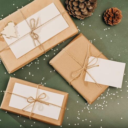 Cuyacili 24pcs Gift Wrap Packaging Present Boxes White Cardboard Reusable DIY Paper Box Foldable Rectangle Flat Packaging Boxes for Party Wedding Birthday Anniversary (6 * 3.5 * 0.6in) in Saudi Arabia