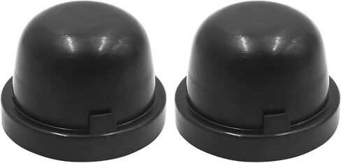 uxcell 2pcs 70mm Rubber Housing Seal Cap Dustproof Cover for Car LED Install in Kuwait