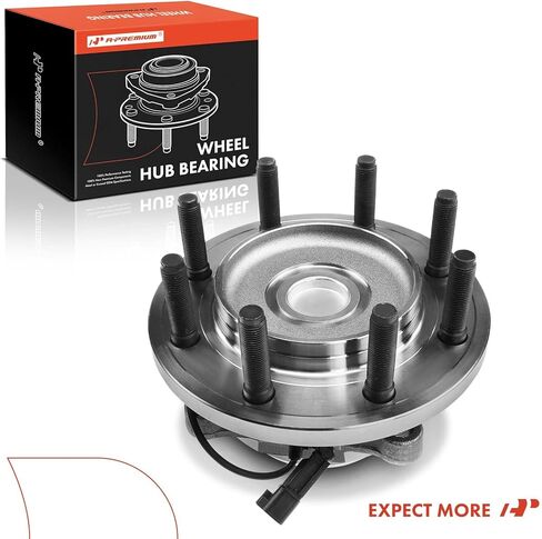 A-Premium Front Wheel Bearing and Hub Assembly with ABS & 8-Lug Compatible with Dodge Ram 2500 2009-2010, Ram 3500 2009-2010 & Ram 2500 2011, 3500 2011, RWD Only in Kuwait