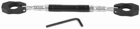 Adjustable Balance Bar Aluminium Alloy Strengthen Lever Bar Handlebar Brace For Motorcycle(Black) in Saudi Arabia