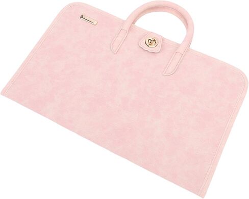 Buachois PU Leather Laptop Sleeve Case, Portable Protective Computer Bag Cover with Heat Dissipation for Office Travel Meeting Business Use 13 14 15 16 Inch in Kuwait