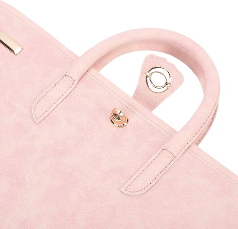 Buachois PU Leather Laptop Sleeve Case, Portable Protective Computer Bag Cover with Heat Dissipation for Office Travel Meeting Business Use 13 14 15 16 Inch in Kuwait