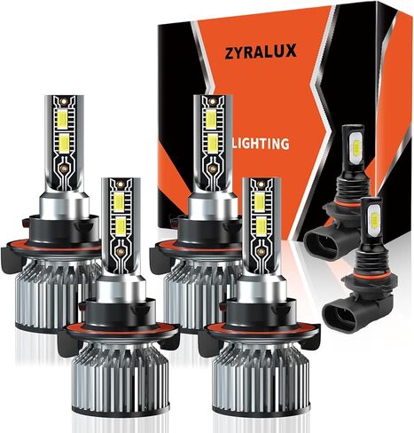 Light Bulbs Compatible for 1999-2006 Chevy Silverado 1500 2500 3500 HD, 50000LM 600% Brightness Dual Application Bulbs Combo, Direct Installation - 4 Pack in Saudi Arabia
