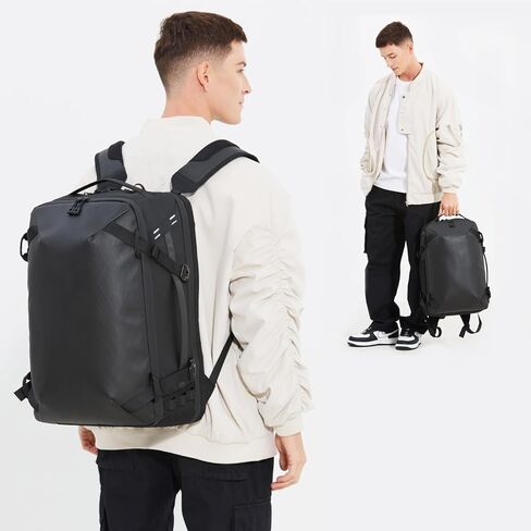 40L Travel Backpack for Men, Fits 17 Inch Laptop Backpack, Water-Resistant, Adjustable Shoulder Straps, Large Weekender for Travel & Commute in Saudi Arabia