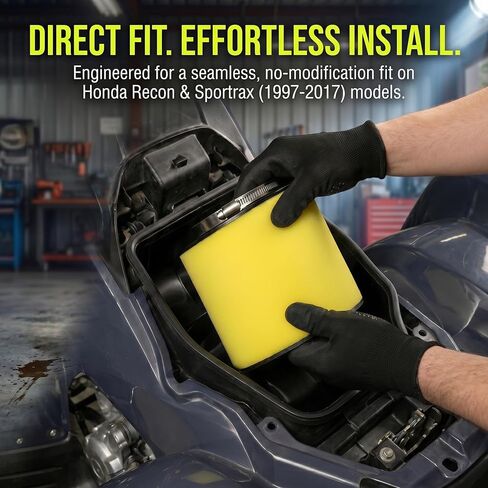 Recon 250 Air Filter 17254-HM8-000 for Honda TRX250 Recon 250 Sportrax 250 TRX250TE TRX250TM TRX200SX TRX250TE TRX250TM TRX 250 TRX250EX TRX250X ATV in Saudi Arabia