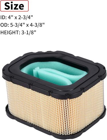 Air Filter with Pre Cleaner Compatible with Bad Boy ZT/CZT 2013 & Older 27 HP Replace Part# 063-8080-00 in Kuwait
