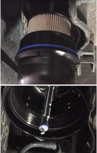 iFJF TP1015 Fuel Filter and A3231C Air Filter Replacement for Chevy Silverado/GMC Sierra 2017-2019 Duramax 6.6L V8 2500HD 3500HD Diesel Engine in Kuwait