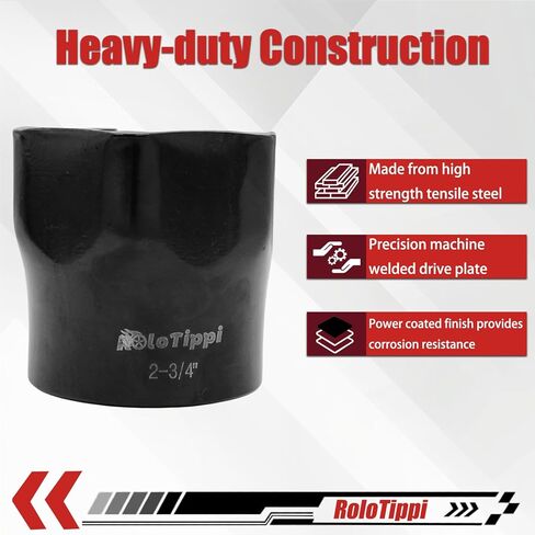 2-3/4“ ID 5068 Heavy Duty Truck Tie Rod End Socket, Works On Inner and Outer Tie Rod Ends on 12,000 to 16,000 lb Truck Axles, Withstand 3/4 inch Drive Impact Wrench in Saudi Arabia