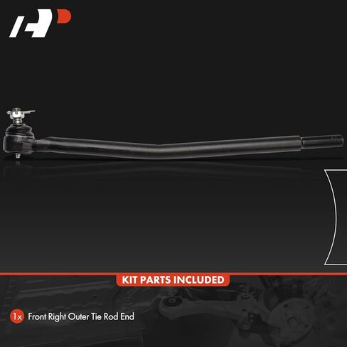 A-Premium Front Outer Right Tie Rod End, Compatible with Chevrolet C3500HD 1991-2002 & GMC C3500HD 1991-2002 in Kuwait
