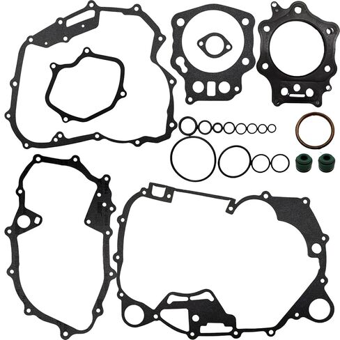 Engine Gasket Complete kit Compatibility with Honda Foreman 450 TRX450ES TRX450E TRX450FE TRX450FM 4x4 1998-2004, Black, Asbestos-Free Material in Kuwait
