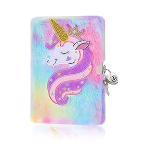 inheming Unicorn Notebook with Heart Shaped Lock, Cute Diary for Women Writing Travel Work Planner Organizer Secret Notebook in Kuwait