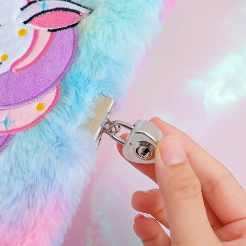 inheming Unicorn Notebook with Heart Shaped Lock, Cute Diary for Women Writing Travel Work Planner Organizer Secret Notebook in Kuwait