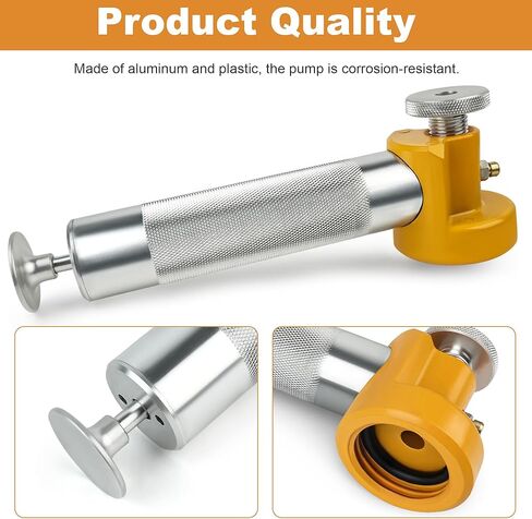 Oil Sampling Pump with Vacuum Release Valve - Compatible with 5/16-inch Hose, 3/16-inch Hose and 1/4-inch Hose (Most commonly Used) in Kuwait