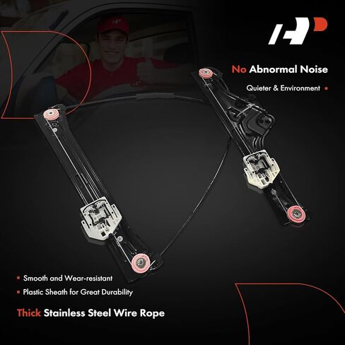 منظم نوافذ كهربائي من جانب الراكب الأمامي الأيمن بدون محرك متوافق مع Mini F55 Series Cooper 2015-2023 in Kuwait