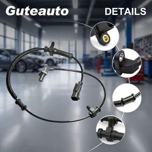 Front & Rear ABS Wheel Speed Sensors for Dodge Ram 1500 2010 for Ram 1500 2011-2012 | OE 68060333AB 56028668AA | Anti-Lock Brake System | 4 Pack in Kuwait