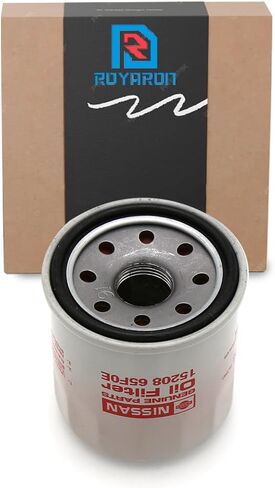 Engine Oil Filter 15208-65F0E with Oil Drain Plug Gasket 11026-JA00A – Genuine OEM Replacement Oil Change Service Kit for Nissan/Infiniti Select Models in Saudi Arabia