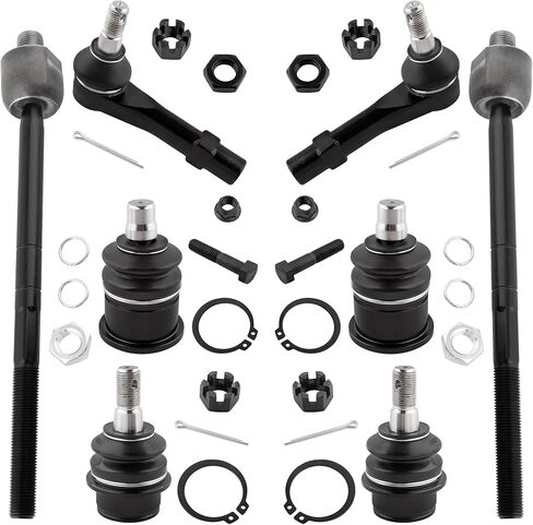 BOXI 8pc Front Tie Rods Ball Joints Fit for Ford Explorer Ranger 1998-2011 / for Mazda B2500 B3000 B4000 1998-2009 / for Mercury Mountaineer 1997-2001 / ES3461 EV317 K8695 K80012 in Kuwait