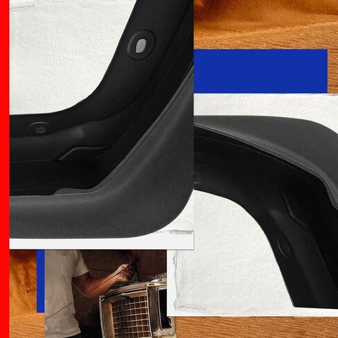 JC Whitney JFBAJCWSG00360 Set of 4 Front and Rear Mud Flaps Splash Guards - Compatible with Volkswagen Beetle 2013-2017 in Kuwait
