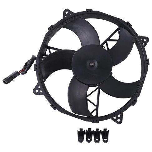 مروحة كهربائية JZGRDN AM138384 VA26-AP50/C-68A AUC10781 متوافقة مع جزازة JD Riding Greens 2750 Utility 2020A 2030A in Kuwait