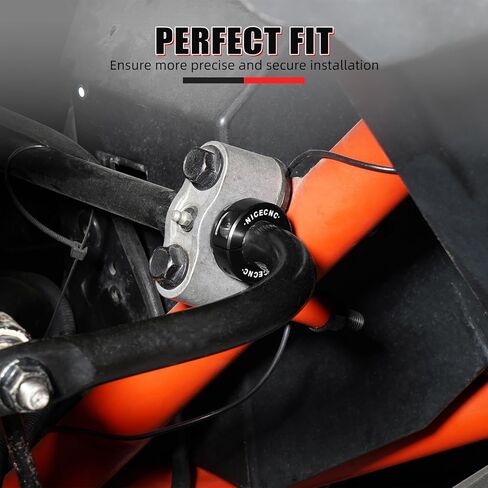 NICECNC Black Rear Sway Bar, 2 PC Aluminum Clamping Collar with Screws Compatible with Can-Am Maverick X3 Max R 4x4 DS Turbo DPS 2020-2021, X3 R 4x4 DS Turbo DPS 2020-2021, See Fitment in Kuwait